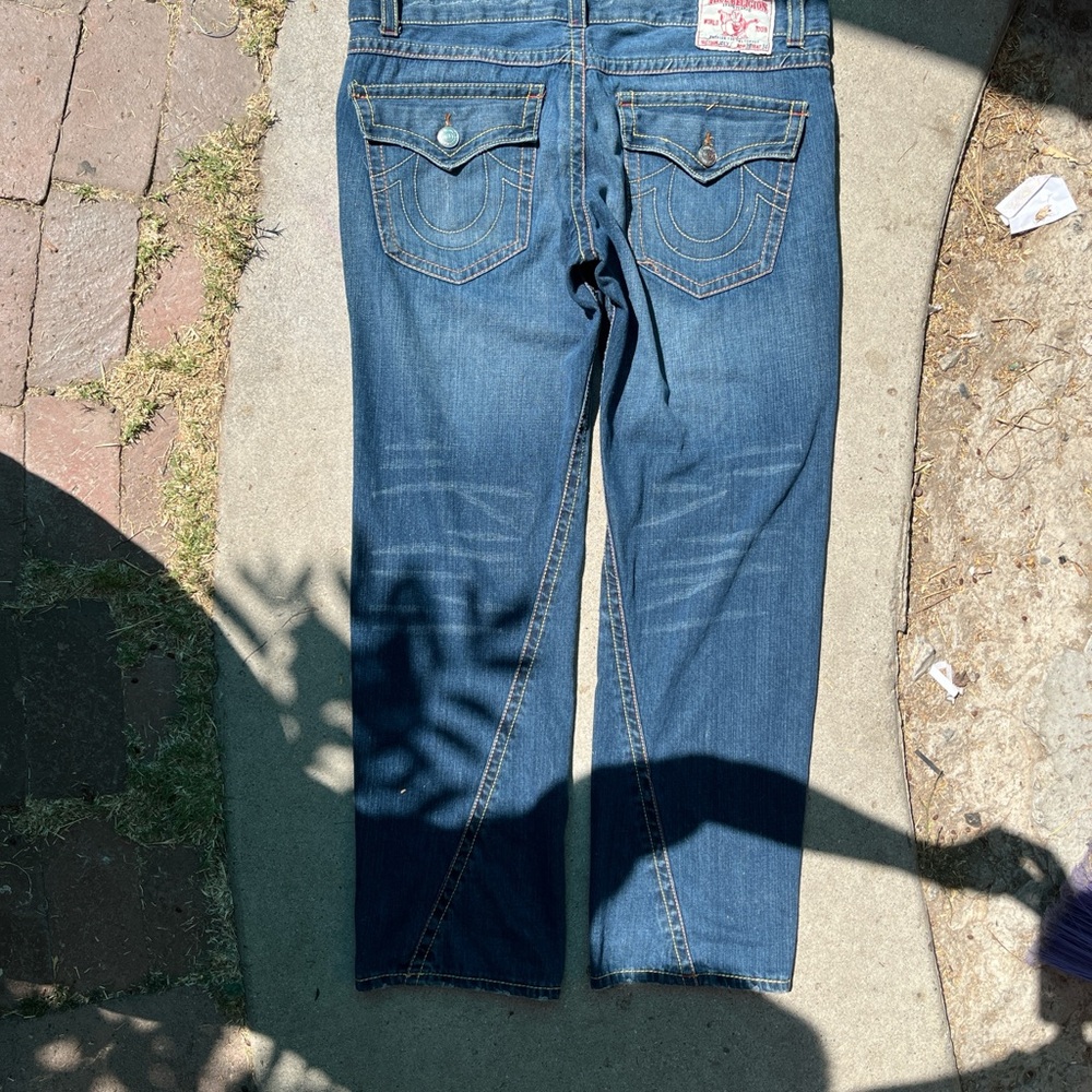 True Religion Blue Denim with Red Label